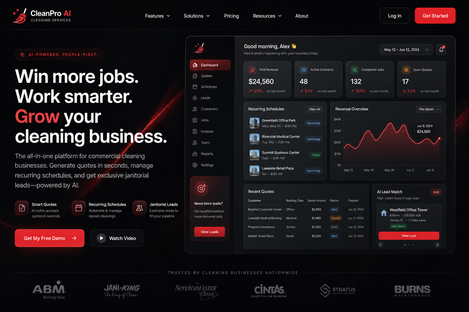 AI for Cleaning Services