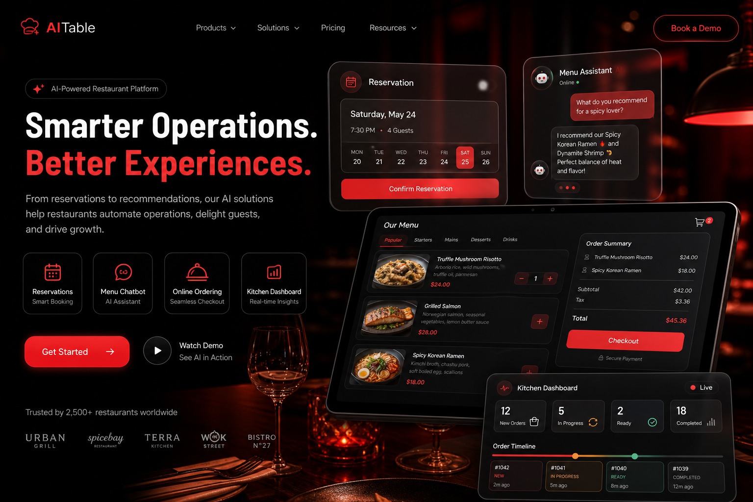 AI for Restaurants
