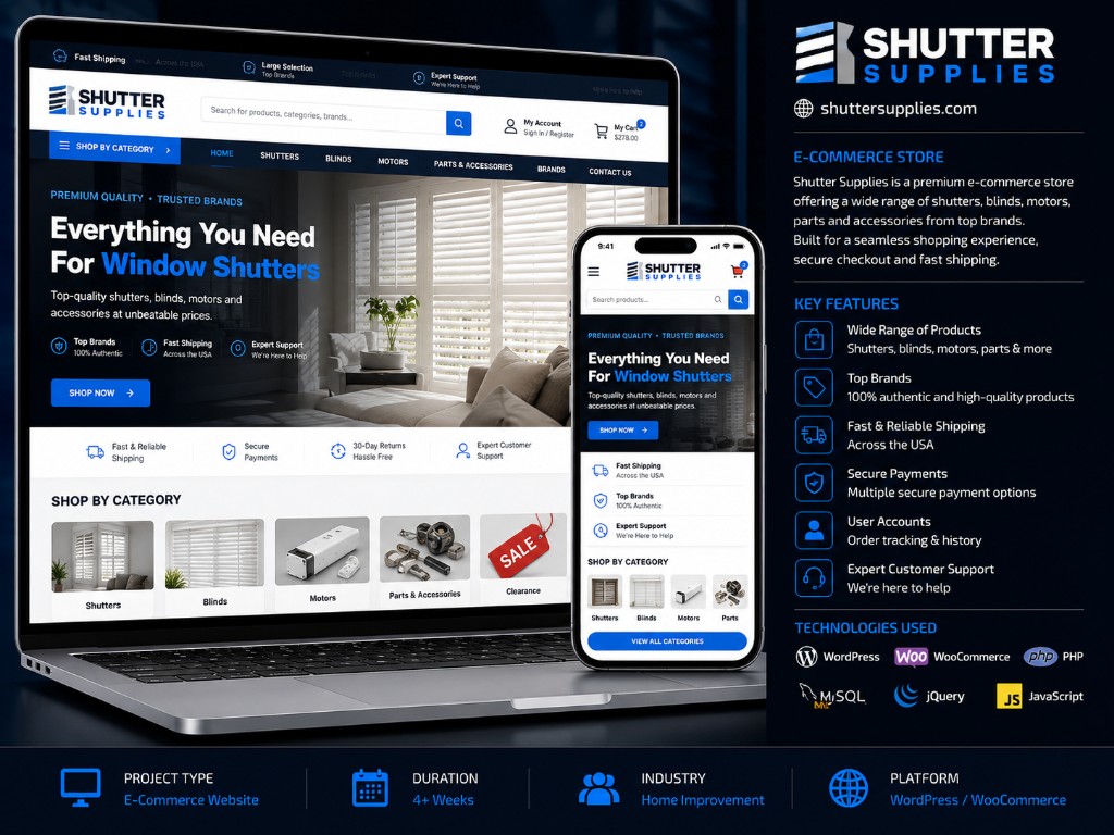 Shutter Supplies